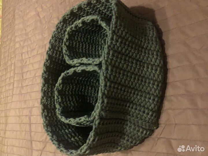 Корзинка вязанная