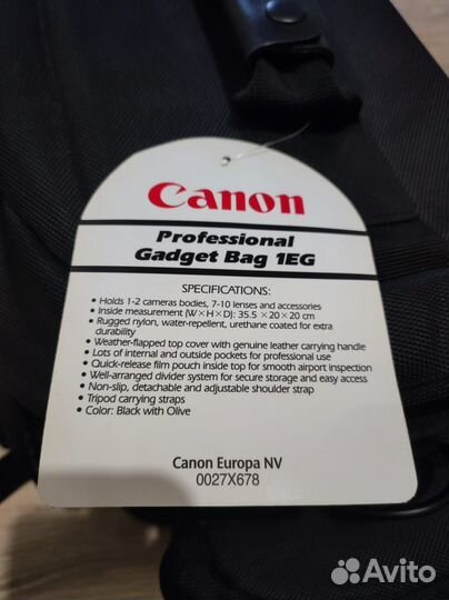 Сумка для камеры Canon