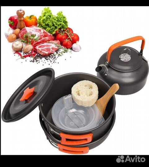 Набор посуды для кемпинга