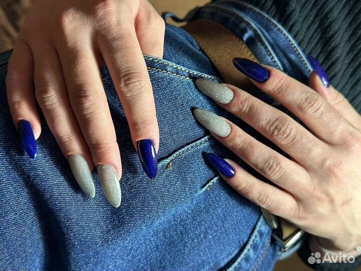 Маникюр с покрытием лаком