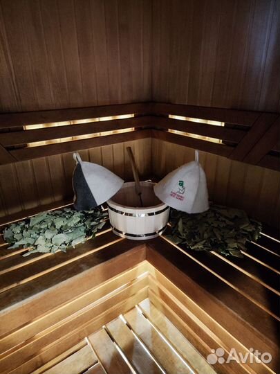 Русская баня на дровах