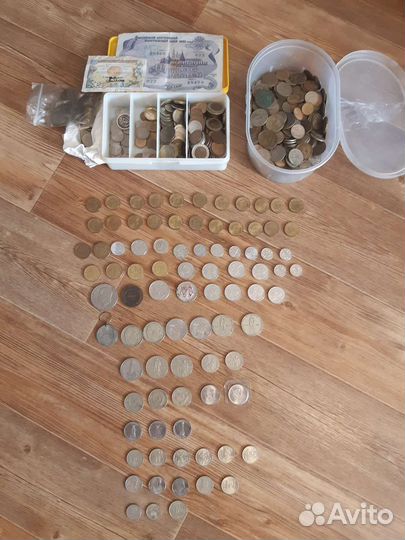 Монеты разные