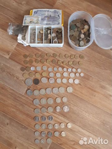 Монеты разные