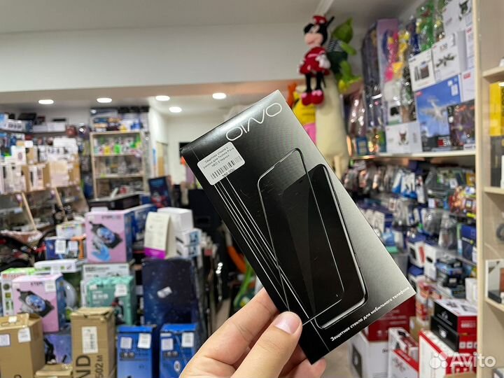 Защитное стекло с рамкой для Techno Pova NEO 2