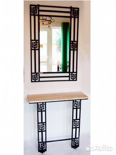 Зеркало кованое