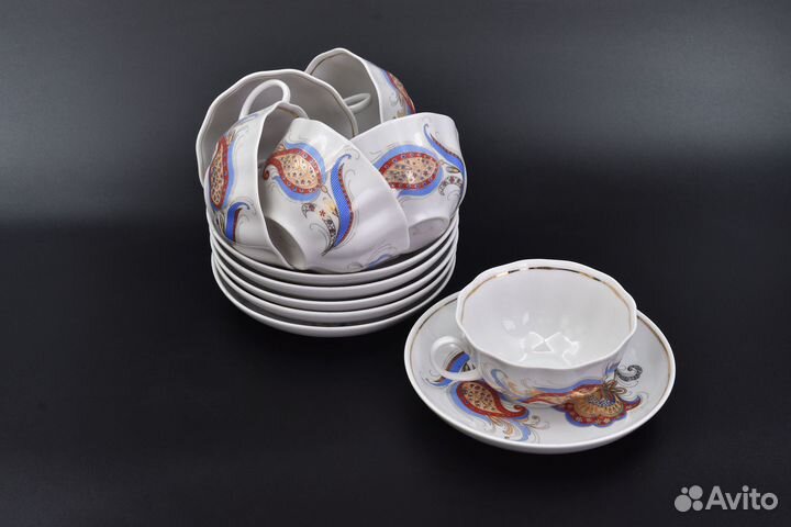 Чайный сервиз Дулевский фарфор 