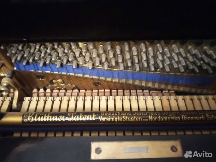 Старинное пианино Blüthner 1911 г