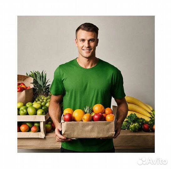 Работник торгового зала в магазин