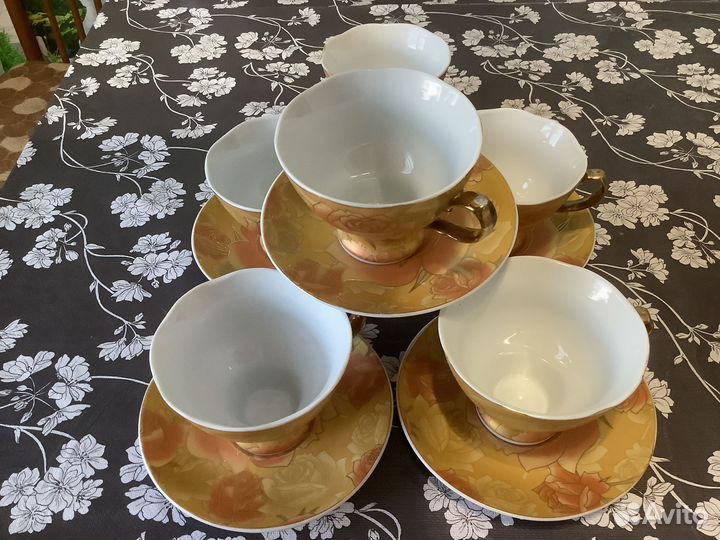 Yamasen gold collection чайный сервиз