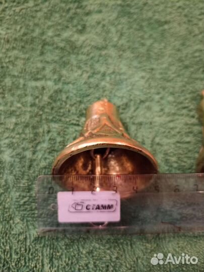 Колокольчик латунь