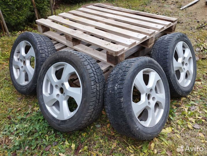 Зимние колеса на largus крос