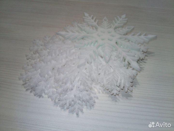 Снежинки оформление к новому году