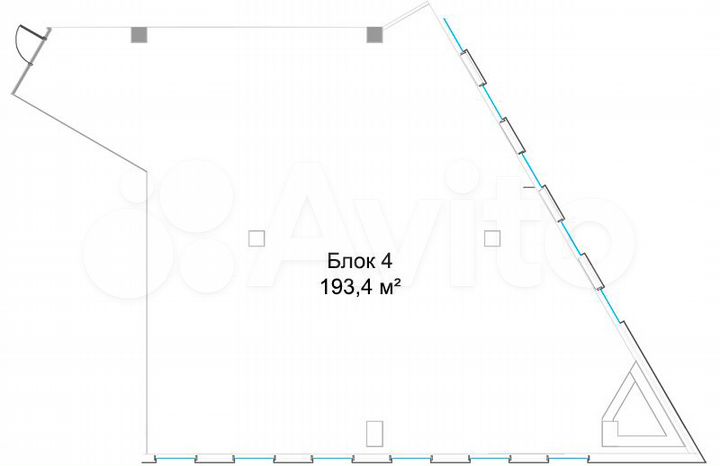 Продажа офиса 193.4 м² в бц. 10 мин от м.Планерная