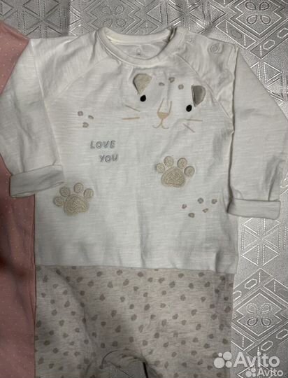 Новые слипы mothrecare m&s 62-68 3-6