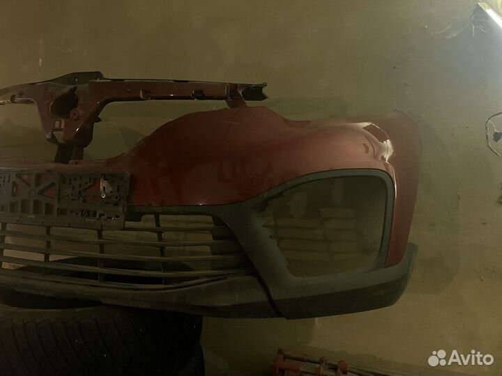 Бампер передний renault kaptur