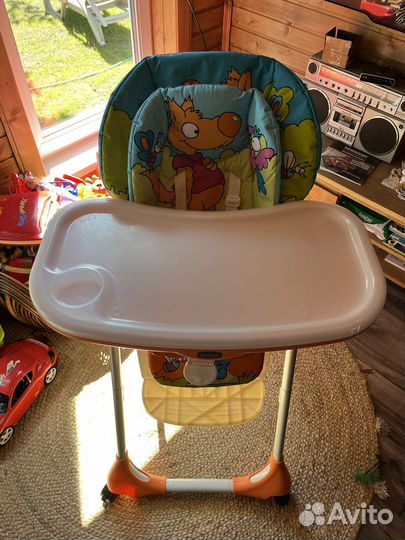 Детский стульчик для кормления chicco