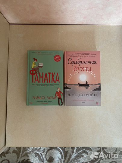 Книги «Фанатка» и «Серебристая бухта»