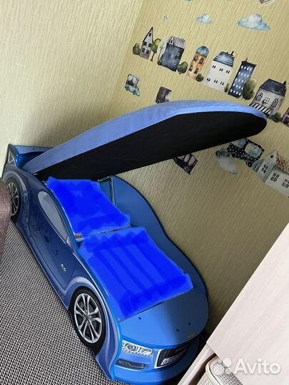 Детская кровать- машинка для мальчика