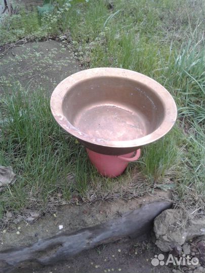 Латунно-медные тазы для варки варенья