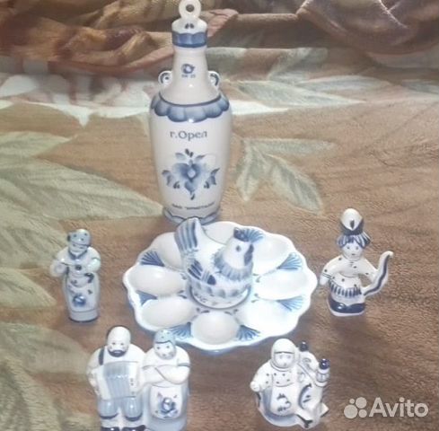 Гжель Фарфоровые Объекты Интерьера