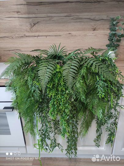 Искусственная зелень, озеленение интерьера