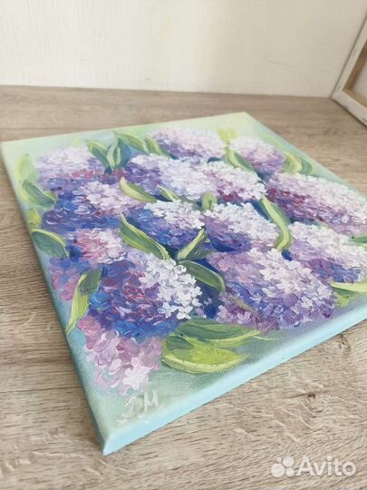Картина букет сирени
