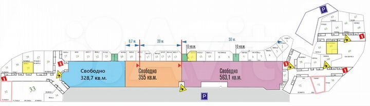 Торговая площадь, 30 м²