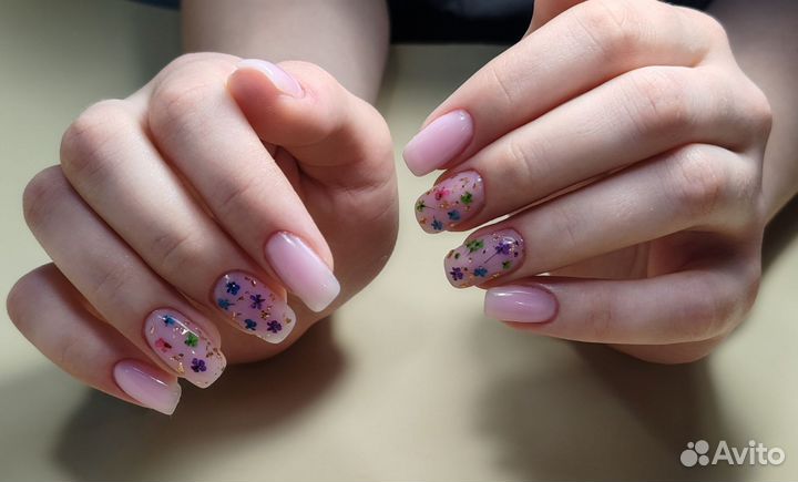 Маникюр с покрытием