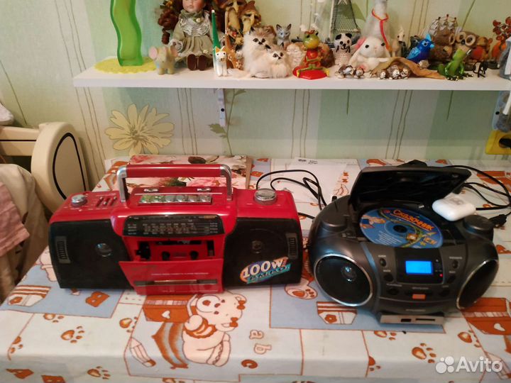 Бумбокс hyundai и магнитофон