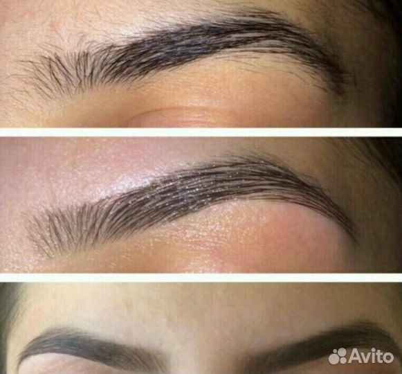 Коррекция бровей ламинирование бровей
