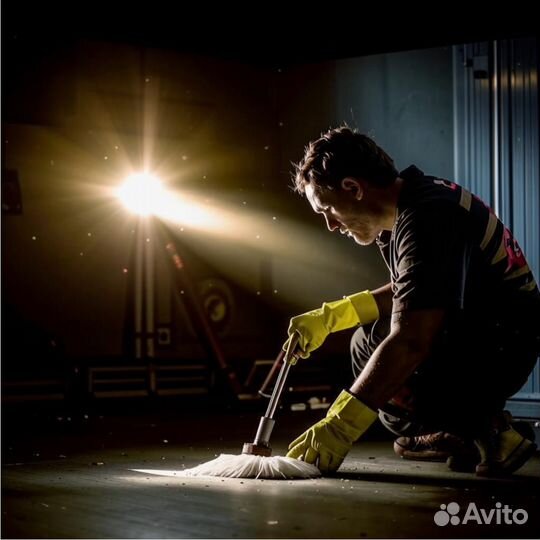 Дневной уборщик, уборка кафе