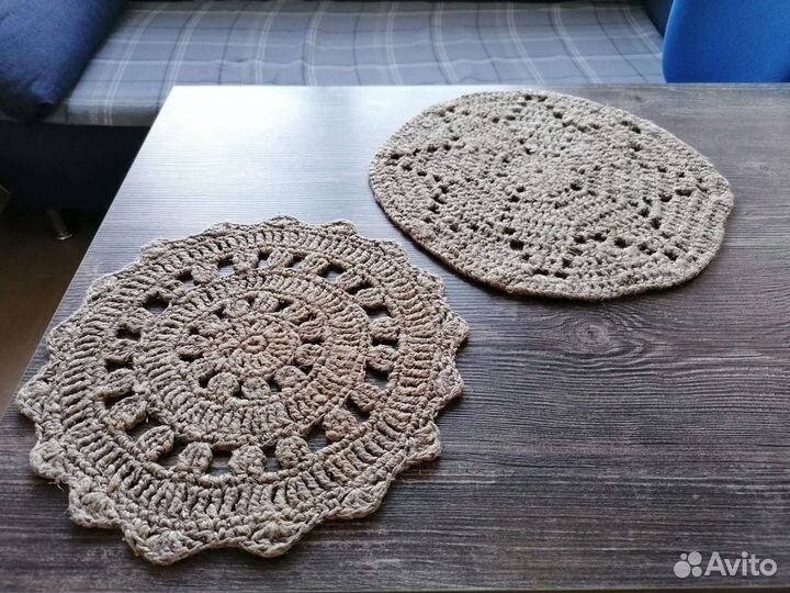 Салфетки джутовые