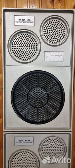 Акустические колонки 25 ас-109