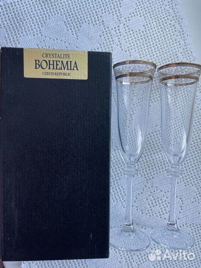 Фужеры для шампанского Crystalite Bohemia