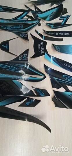 Наклейки на питбайк regulmoto seven medalist pro
