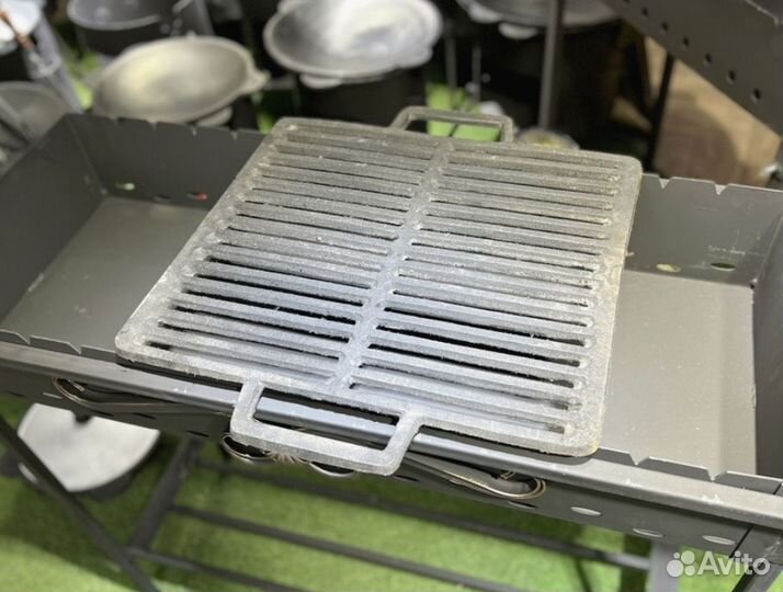 Чугунная решетка для гриля