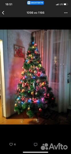 Елка искусственная бу