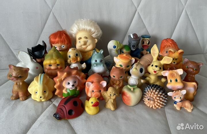 Резиновые игрушки СССР