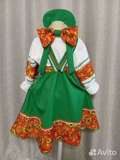 Русский народный костюм для девочки