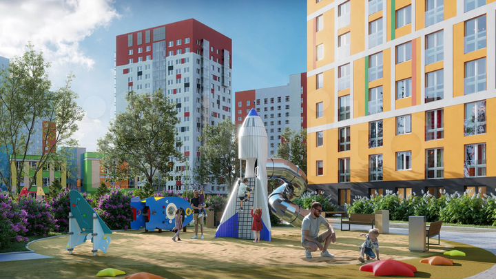 2-к. квартира, 45 м², 15/15 эт.