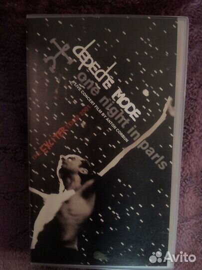 Видеокассеты Depeche Mode, Deep Purple, The Cult