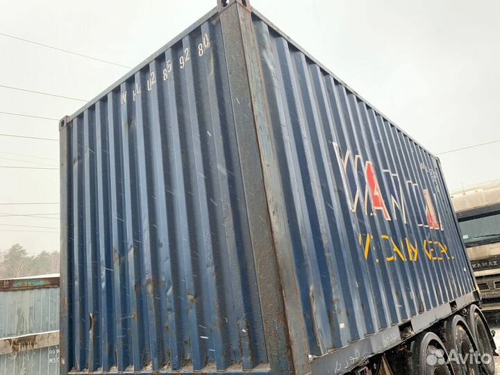 Морской контейнер 20 40 футов бу