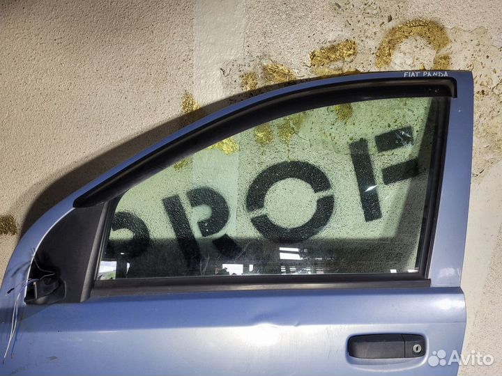 Стекло двери передней левой Fiat Panda