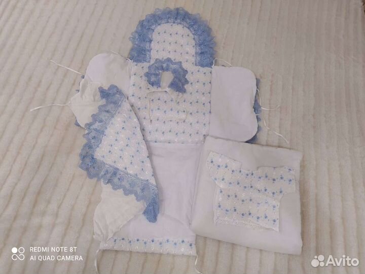 Конверт на выписку для мальчика зимний,холодная ве