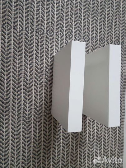 Полка IKEA лакк белая 30х25