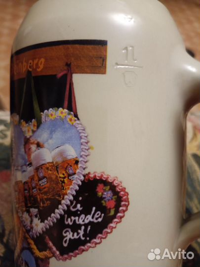 Коллекционная пивная кружка Хофбрау