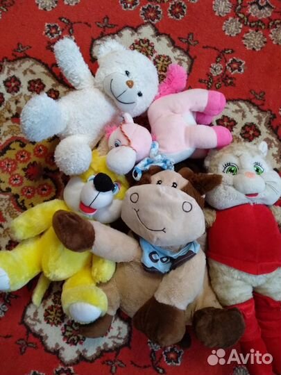 Мягкая игрушка заяц