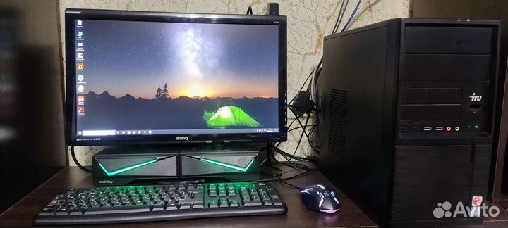 Компьютер 8ядер/RX550+ периферия