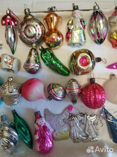 Елочные игрушки СССР