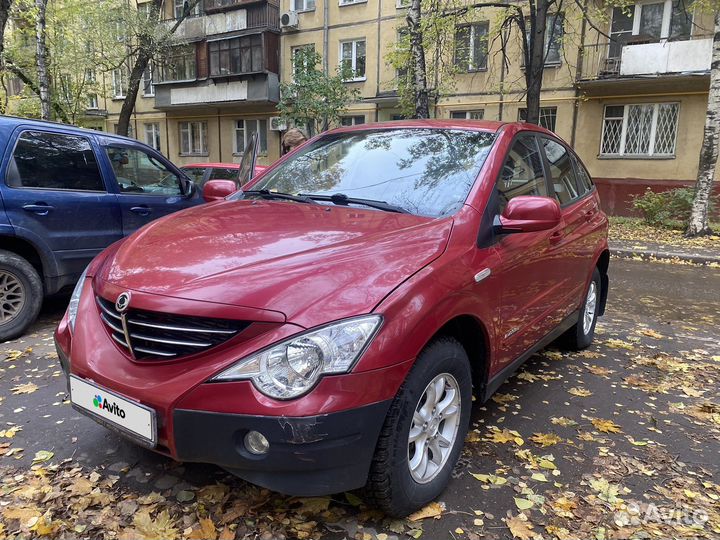 SsangYong Actyon 2.0 AT, 2008, 82 500 км